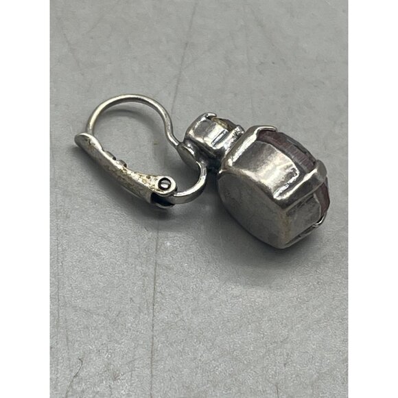 Mariana dangle drop earrings marble brown handmade crystal E-1037 80R READ NEW - Picture 6 of 6